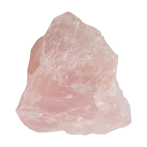 BLOC QUARTZ ROSE BRUT - 1Kg