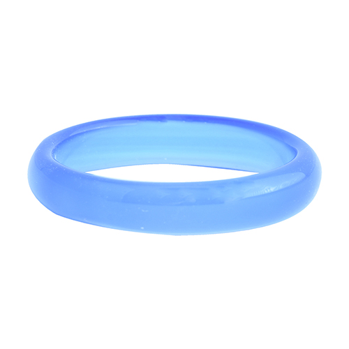 BAGUE JONC AGATE BLEUE 6MM x 36 pièces