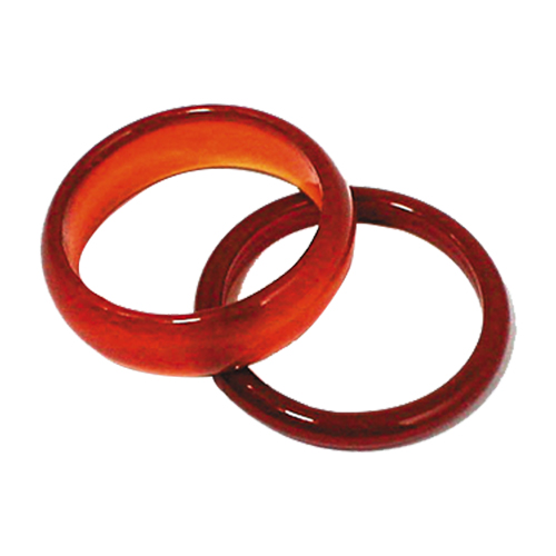 Bague anneau jonc en pierre naturelle deals