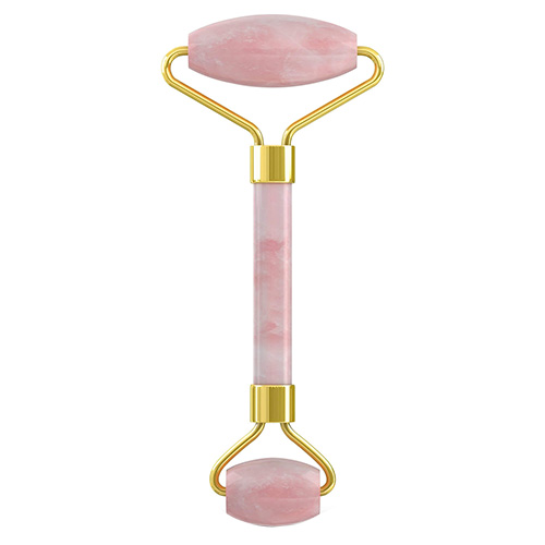 COFFRET ROLLER EN QUARTZ ROSE