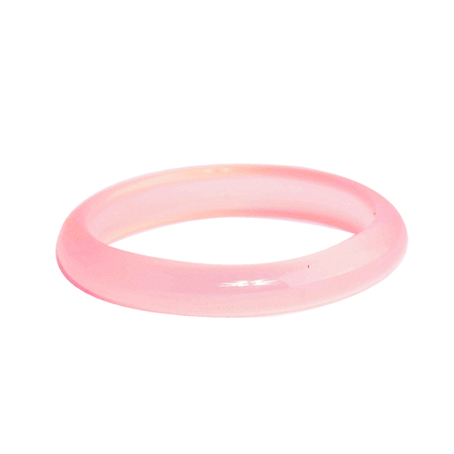 BAGUE JONC QUARTZ ROSE 6MM x 36 pièces