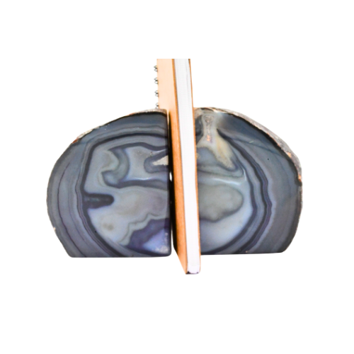 SERRE LIVRE AGATE NATURELLE OU TEINTÉE (Petit modèle)