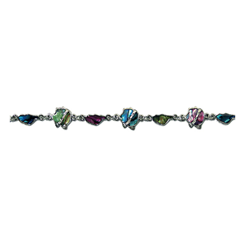 BRACELETS ENFANT NACRE MULTICOLORE TÊTE+CORSE (x 12 pcs)