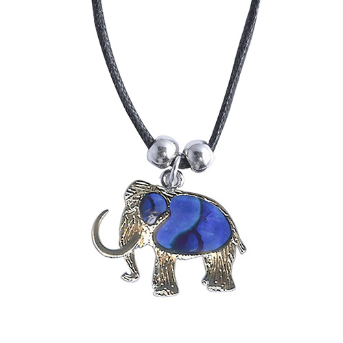 PENDENTIFS CORDON NACRE MAMMOUTH (x 12 pcs)