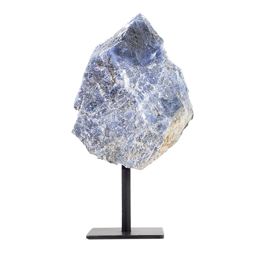 MOYENNE SODALITE BRUTE SUR PRÉSENTOIR