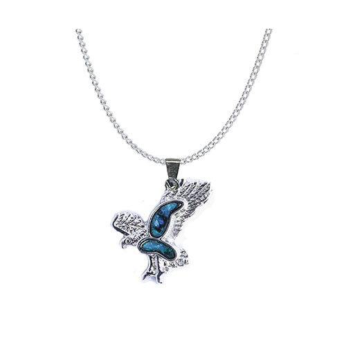 PENDENTIFS CHAÎNES NACRE AIGLE (x 12 pcs)