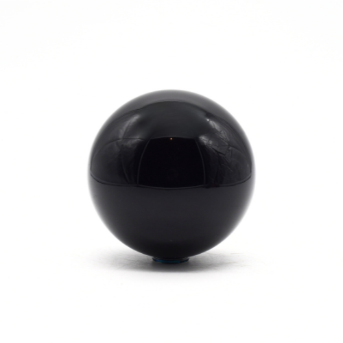 SPHÈRE EN <strong>OBSIDIENNE NOIRE</strong> Qualité EXTRA (La pièce)