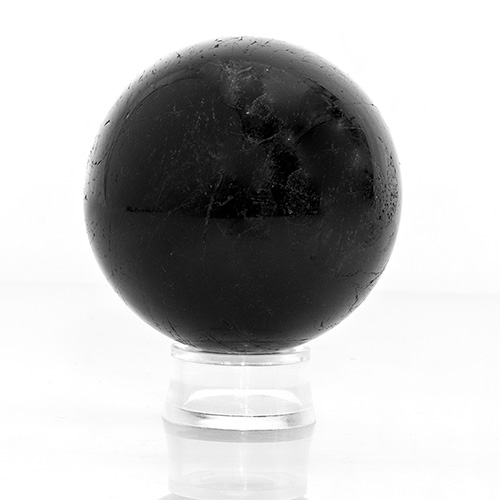 SPHÈRE EN TOURMALINE NOIRE