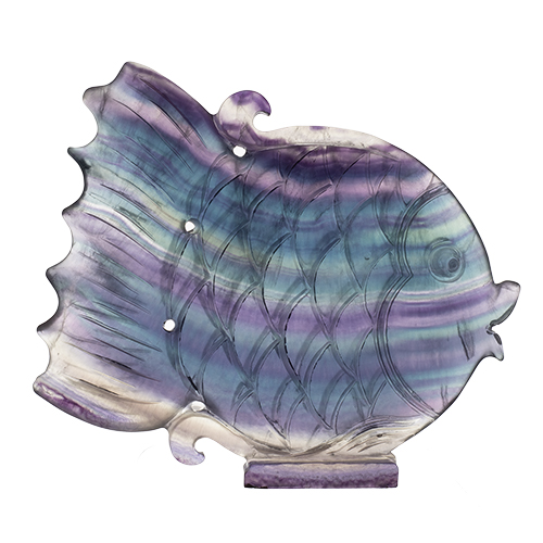 <strong>STATUETTE POISSON</strong> FLUORINE QUALITÉ EXTRA