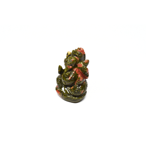 STATUETTE GANESH EN UNAKITE Qualité EXTRA