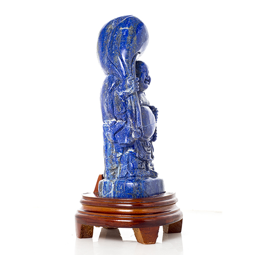 STATUETTE BOUDDHA LAPIS LAZULI 1 QUALITÉ EXTRA