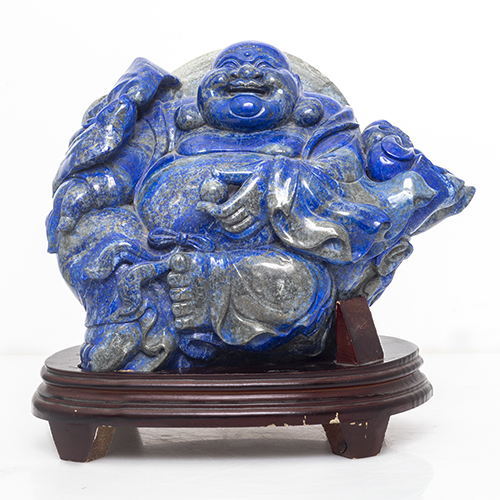 STATUETTE BOUDDHA LAPIS LAZULI 2 Qualité EXTRA