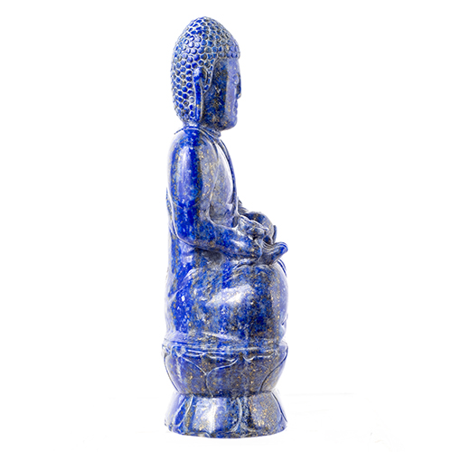 STATUETTE BOUDDHA LAPIS LAZULI 3 Qualité EXTRA